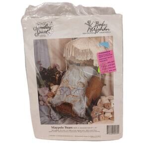 Kit Counted Crossstitch Baby Afghan Something Special Teddy Maypole Bears 50570